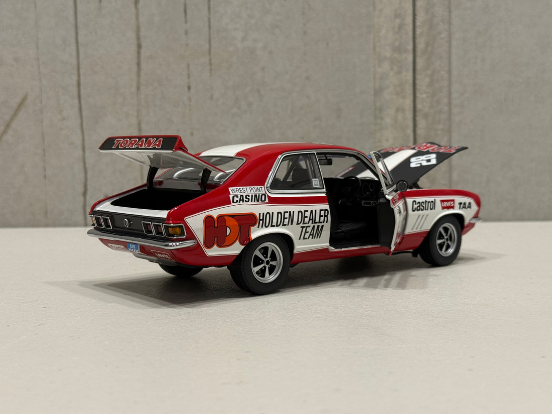 1972 Bathurst Winner Peter Brock - Holden LJ Torana GTR XU-1 - 1:18 Scale Diecast Model