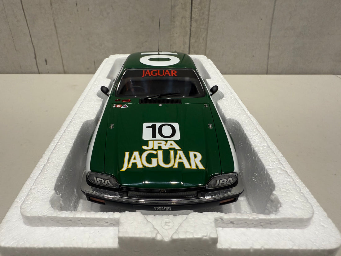 JOHN GOSS - ARMIN HANNE #10 - 1985 JAGUAR XJ-S BATHURST WINNER - 1:18 SCALE DIECAST MODEL
