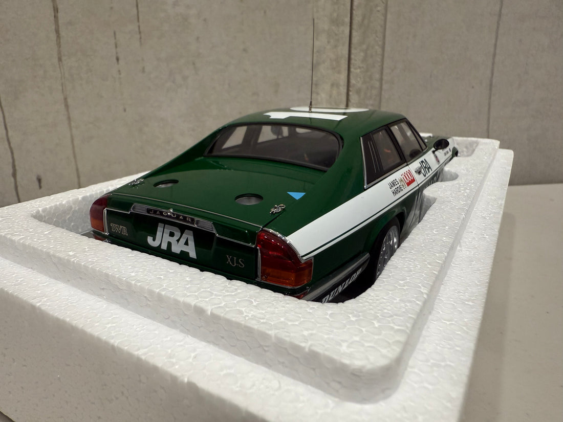 JOHN GOSS - ARMIN HANNE #10 - 1985 JAGUAR XJ-S BATHURST WINNER - 1:18 SCALE DIECAST MODEL