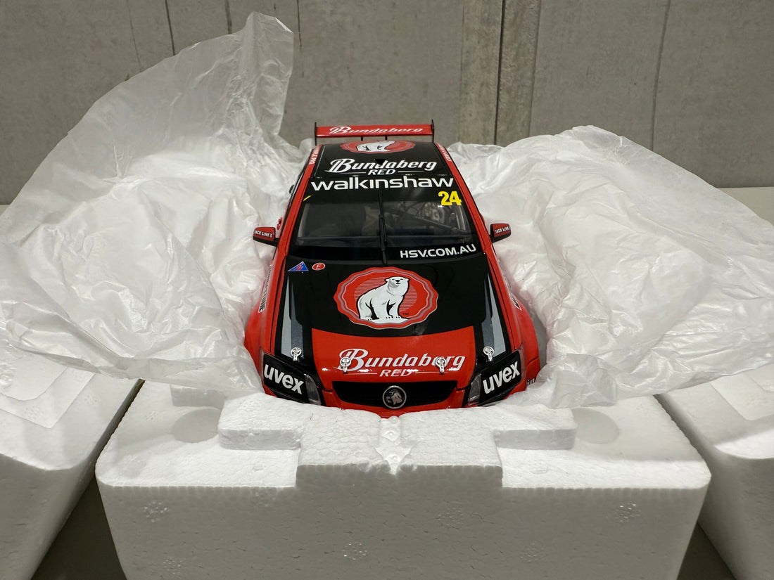 FABIAN COULTHARD - BUNDABERG RED RACING 2010 HOLDEN VE COMMODORE - 1:18 SCALE DIECAST MODEL - BIANTE