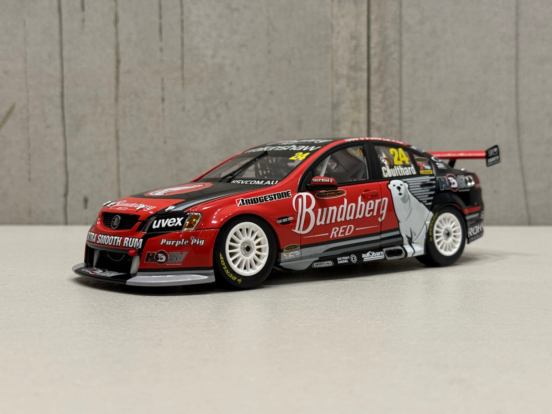 FABIAN COULTHARD - BUNDABERG RED RACING 2010 HOLDEN VE COMMODORE - 1:18 SCALE DIECAST MODEL - BIANTE
