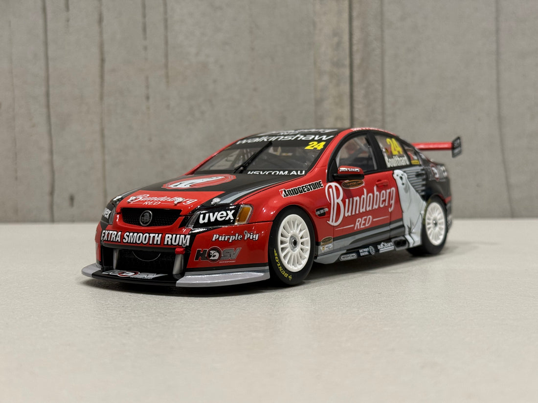 FABIAN COULTHARD - BUNDABERG RED RACING 2010 HOLDEN VE COMMODORE - 1:18 SCALE DIECAST MODEL - BIANTE