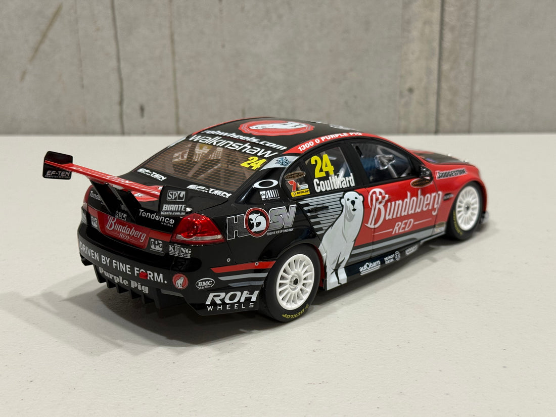 FABIAN COULTHARD - BUNDABERG RED RACING 2010 HOLDEN VE COMMODORE - 1:18 SCALE DIECAST MODEL - BIANTE
