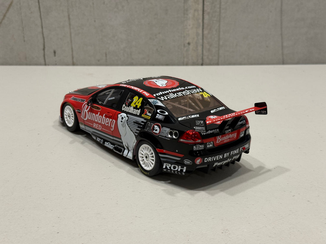 FABIAN COULTHARD - BUNDABERG RED RACING 2010 HOLDEN VE COMMODORE - 1:18 SCALE DIECAST MODEL - BIANTE