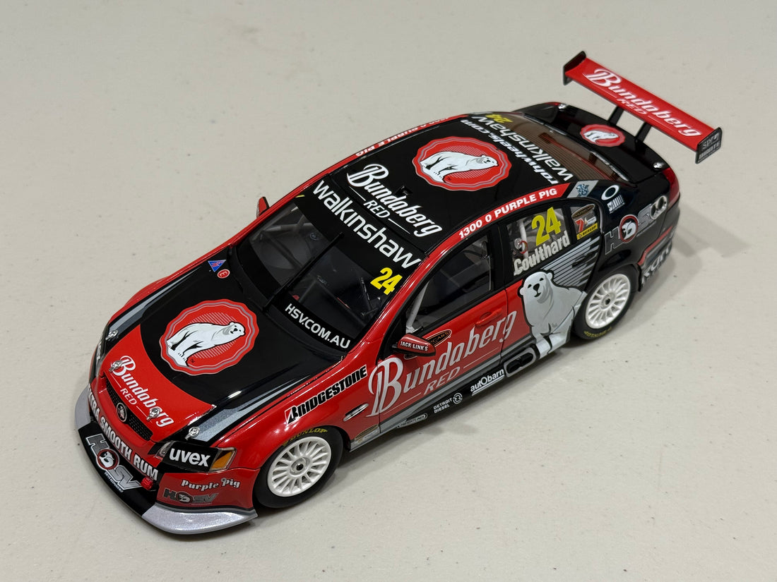 FABIAN COULTHARD - BUNDABERG RED RACING 2010 HOLDEN VE COMMODORE - 1:18 SCALE DIECAST MODEL - BIANTE