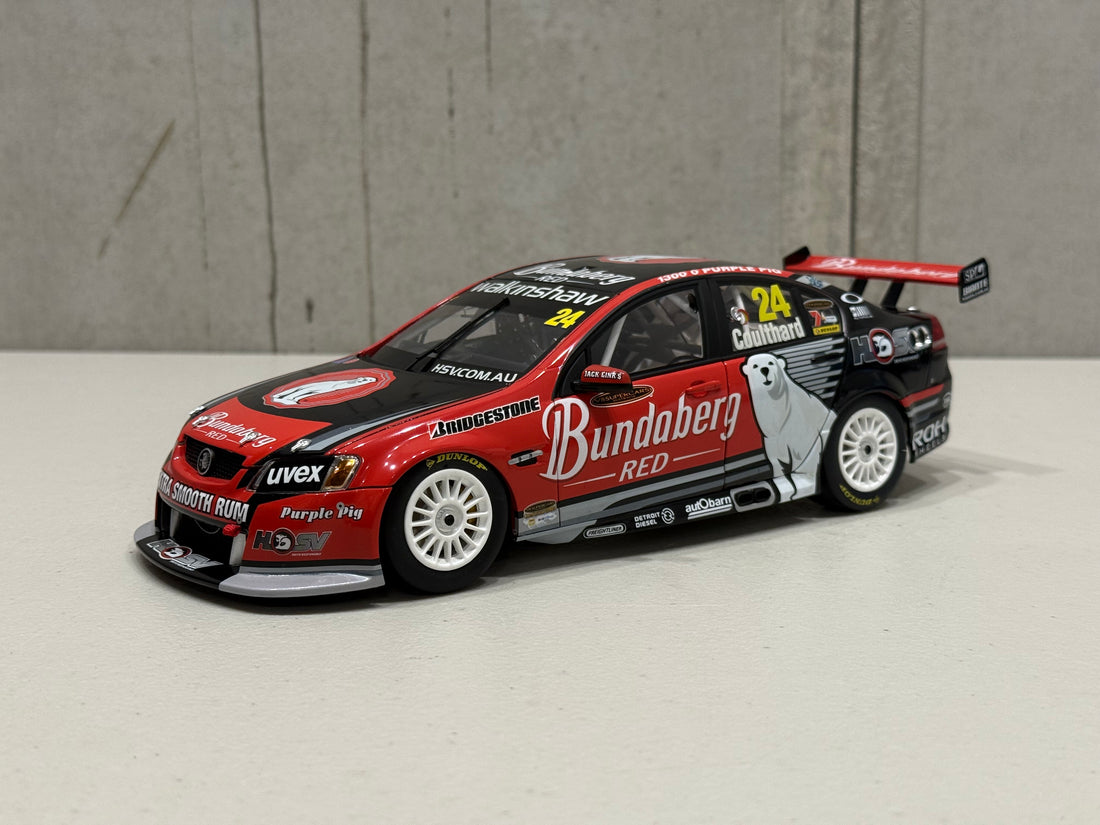 FABIAN COULTHARD - BUNDABERG RED RACING 2010 HOLDEN VE COMMODORE - 1:18 SCALE DIECAST MODEL - BIANTE