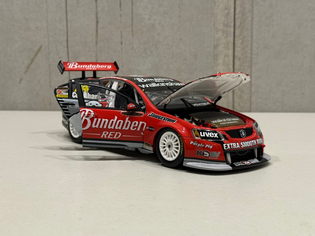 FABIAN COULTHARD - BUNDABERG RED RACING 2010 HOLDEN VE COMMODORE - 1:18 SCALE DIECAST MODEL - BIANTE