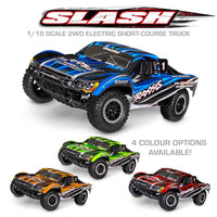 TRAXXAS SLASH 2WD SHORT COURSE TRUCK HD W/USB C - 1/10 SCALE