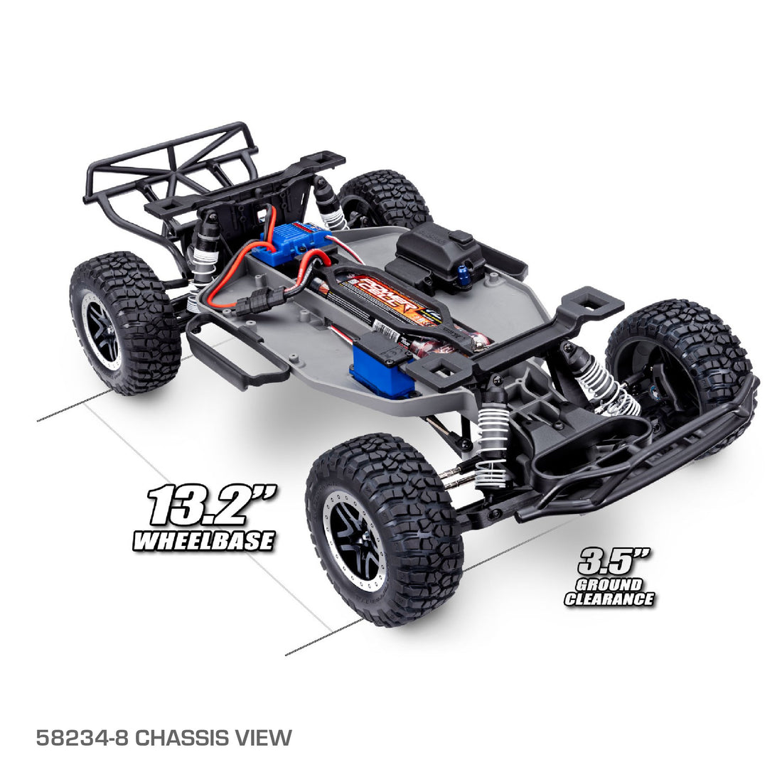 TRAXXAS SLASH 2WD SHORT COURSE TRUCK HD W/USB C - 1/10 SCALE