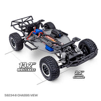 TRAXXAS SLASH 2WD SHORT COURSE TRUCK HD W/USB C - 1/10 SCALE