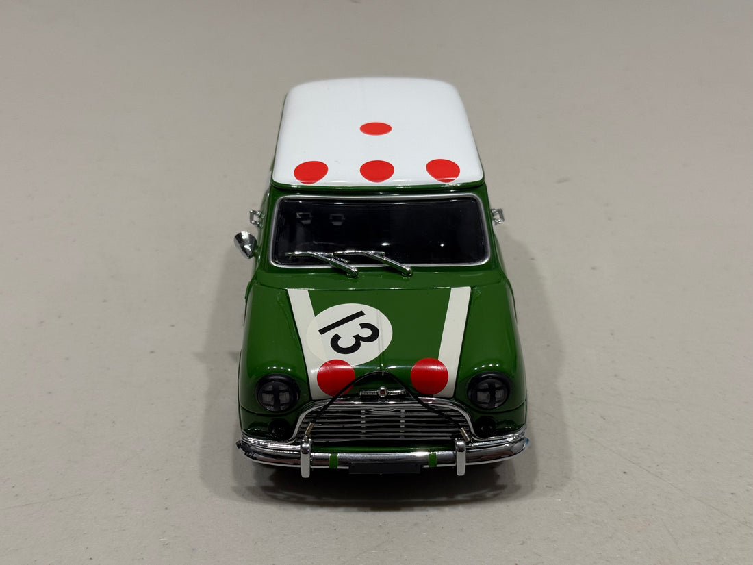 1966 BATHURST WINNER - MORRIS COOPER S - B.HOLDEN - R.AALTONEN - 1:18 SCALE DIECAST MODEL