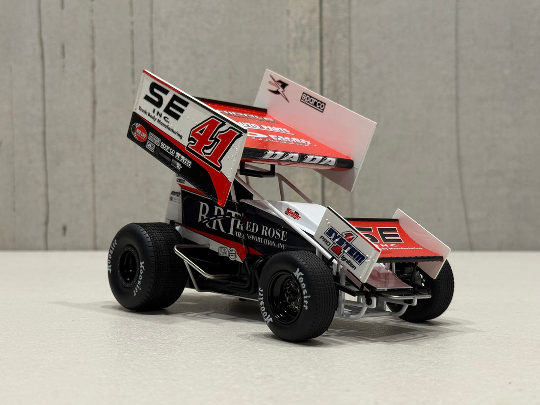 DOMINIC SCELZI - 2024 #41 SE INC. SPRINT CAR - TEAM EXCLUSIVE - 1:18 SCALE DIECAST MODEL - ACME