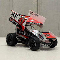 DOMINIC SCELZI - 2024 #41 SE INC. SPRINT CAR - TEAM EXCLUSIVE - 1:18 SCALE DIECAST MODEL - ACME