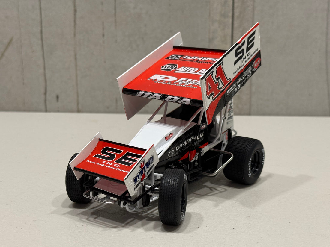 DOMINIC SCELZI - 2024 #41 SE INC. SPRINT CAR - TEAM EXCLUSIVE - 1:18 SCALE DIECAST MODEL - ACME