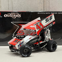 DOMINIC SCELZI - 2024 #41 SE INC. SPRINT CAR - TEAM EXCLUSIVE - 1:18 SCALE DIECAST MODEL - ACME