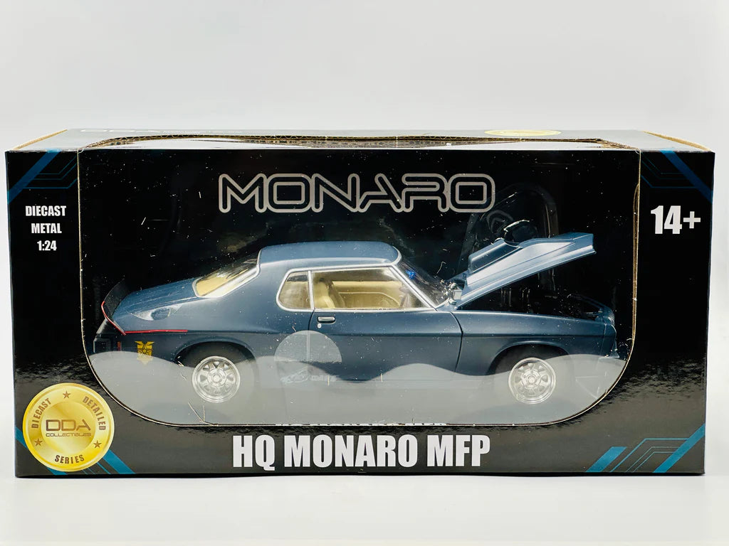 MFP MAD MAX - HOLDEN MONARO HQ 350 PURSUIT NIGHTRIDER - 1:24 SCALE DIECAST MODEL