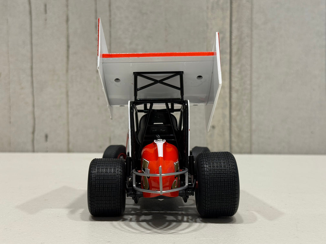 LUCAS WOLFE - 2024 #5w OLD MILWAUKEE SPRINT CAR - 1:18 SCALE DIECAST MODEL - ACME