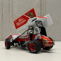 LUCAS WOLFE - 2024 #5w OLD MILWAUKEE SPRINT CAR - 1:18 SCALE DIECAST MODEL - ACME