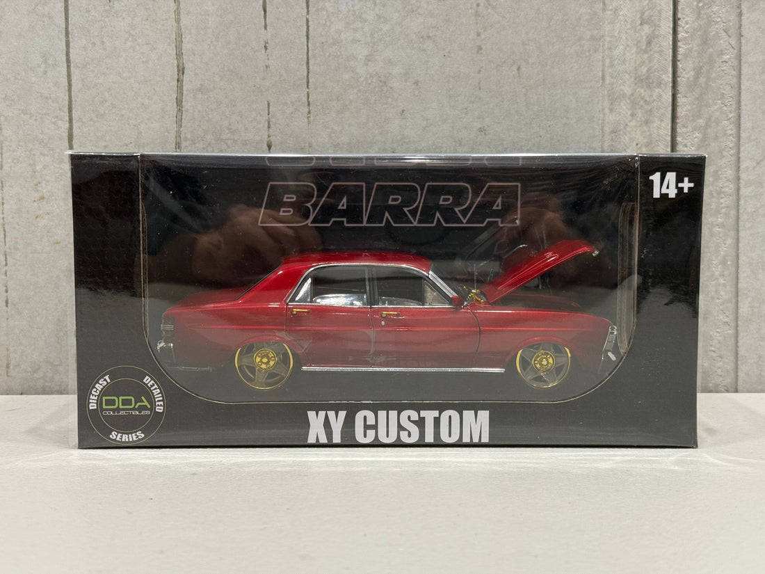 XY FORD FALCON - CANDY RED - CHASE EDITION - 1:24 SCALE DIECAST MODEL - DDA