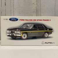 FORD XW FALCON GTHO PHASE 2 - REEF GREEN - 1:18 SCALE DIECAST MODEL - BIANTE/AUTOART