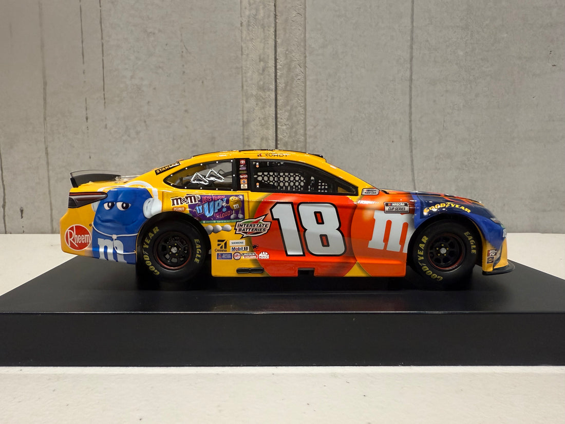 KYLE BUSCH 2021 M&M'S MESSAGES-AWESOME - 1:24 SCALE ELITE DIECAST MODEL