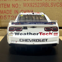 SHANE VAN GISBERGEN 2025 WEATHERTECH CHICAGO RACED WIN 1:24 SCALE AUTOGRAPHED ARC DIECAST