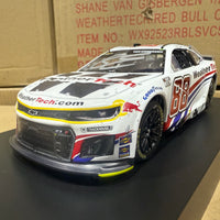 SHANE VAN GISBERGEN 2025 WEATHERTECH CHICAGO RACED WIN 1:24 SCALE AUTOGRAPHED ARC DIECAST