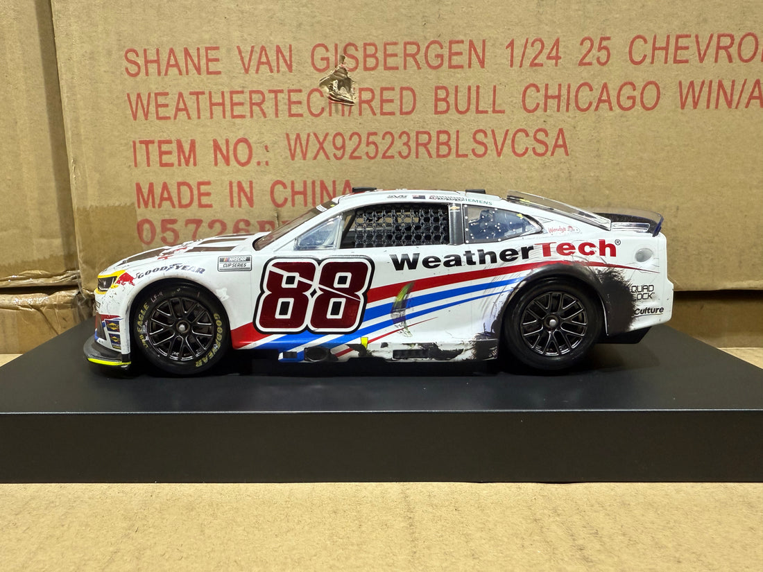 SHANE VAN GISBERGEN 2025 WEATHERTECH WATKINS GLEN RACED WIN 1:24 SCALE ARC DIECAST