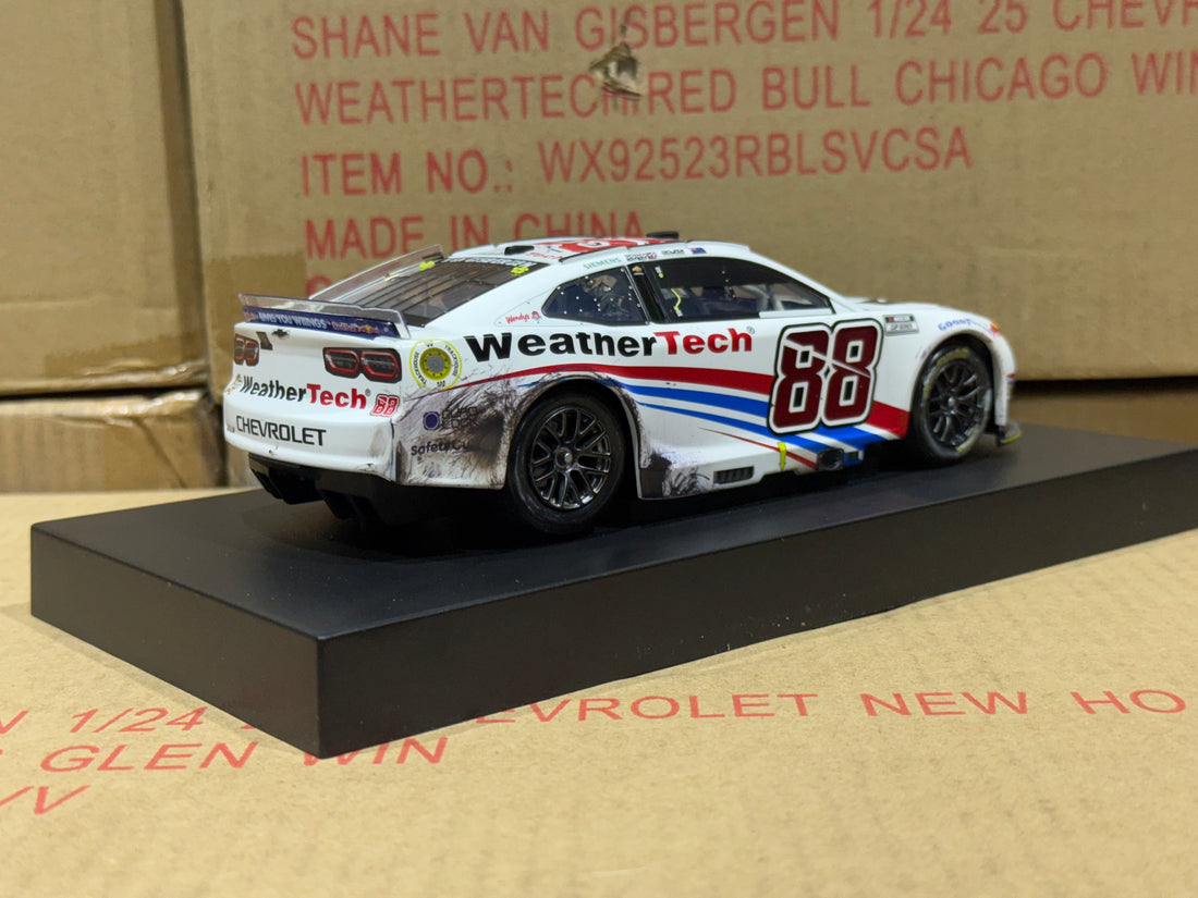 SHANE VAN GISBERGEN 2025 WEATHERTECH WATKINS GLEN RACED WIN 1:24 SCALE ARC DIECAST