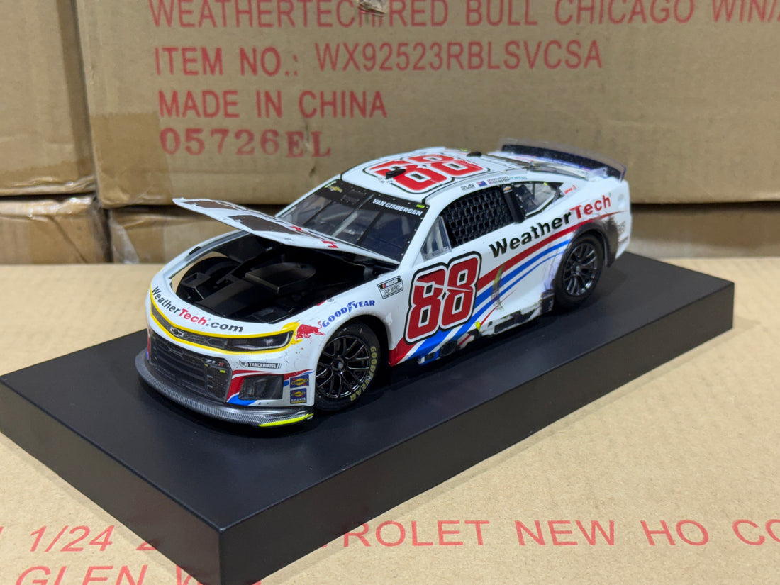 SHANE VAN GISBERGEN 2025 WEATHERTECH WATKINS GLEN RACED WIN 1:24 SCALE ARC DIECAST