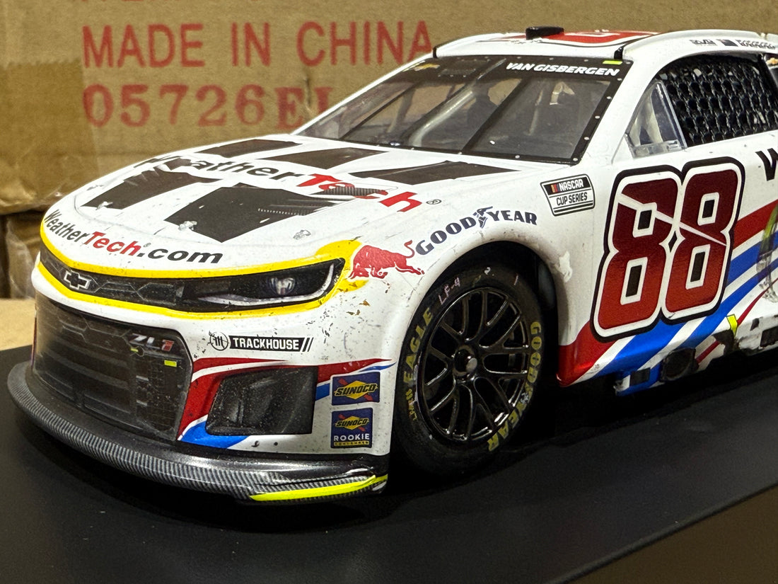 SHANE VAN GISBERGEN 2025 WEATHERTECH WATKINS GLEN RACED WIN 1:24 SCALE ARC DIECAST