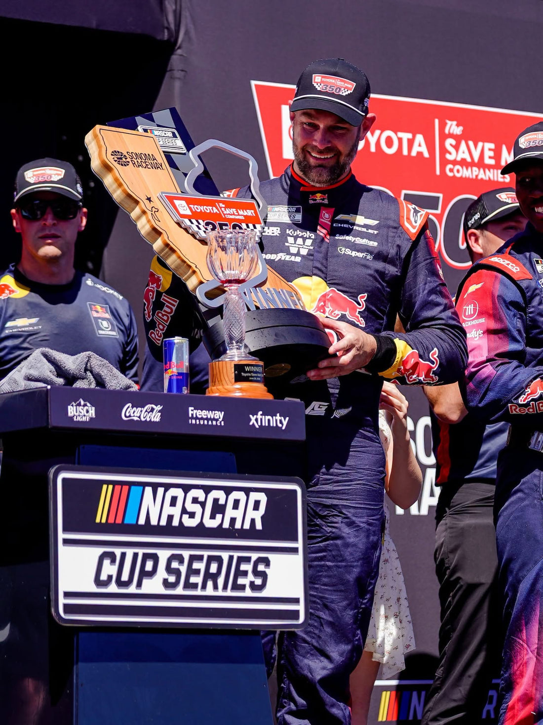 *PRE-ORDER* SHANE VAN GISBERGEN 2026 RED BULL SONOMA RACED WIN 1:24 SCALE ARC DIECAST