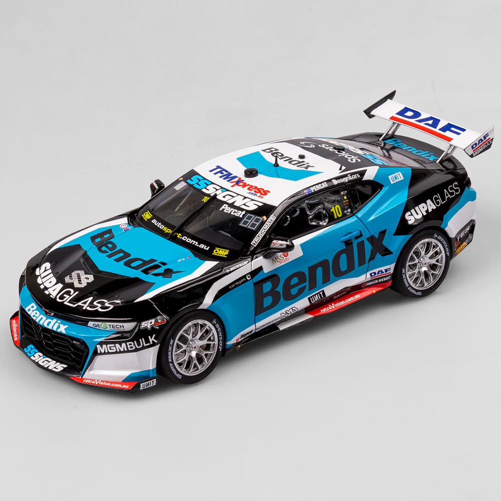 Nick Percat - Bendix Racing #10 Chevrolet Camaro ZL1 - 2024 Melbourne SuperSprint (AusGP) Race 6 Winner - 1:18 Scale Diecast model - Authentic Collectables