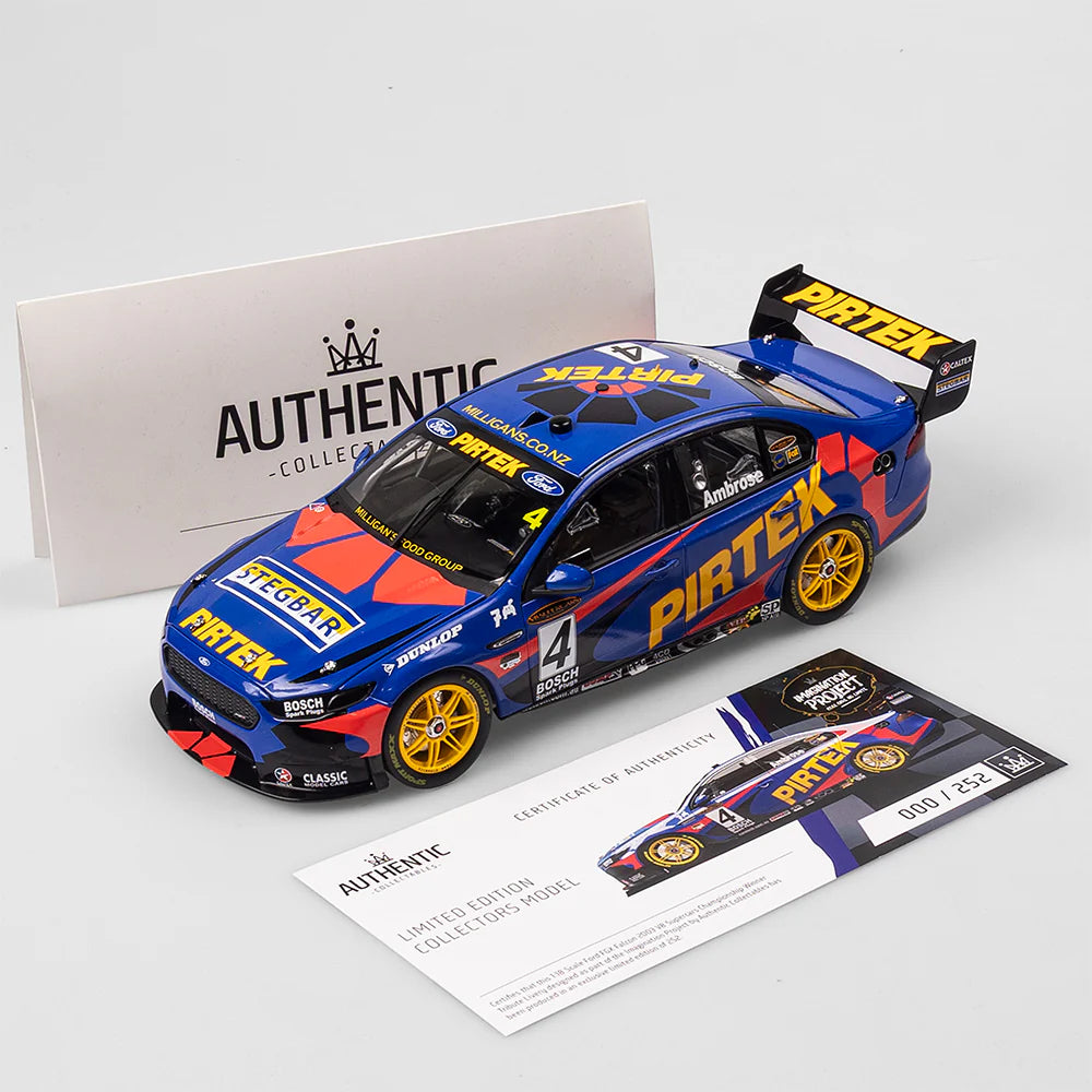 Ambrose - 4 Ford FGX Falcon Supercar - Imagination Project Edition 5 - 2003 V8 Supercars Championship Winner Tribute Livery - 1:18 Scale Diecast Model - AUTHENTIC COLLECTABLES