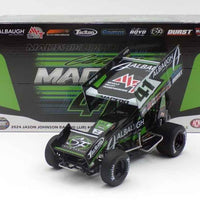 Carson Macedo - 2024 Jason Johnson Racing (JJR) #41 Sprint Car - 1:18 Scale Diecast Model - ACME