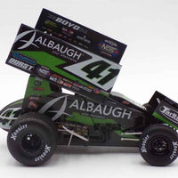 Carson Macedo - 2024 Jason Johnson Racing (JJR) #41 Sprint Car - 1:18 Scale Diecast Model - ACME