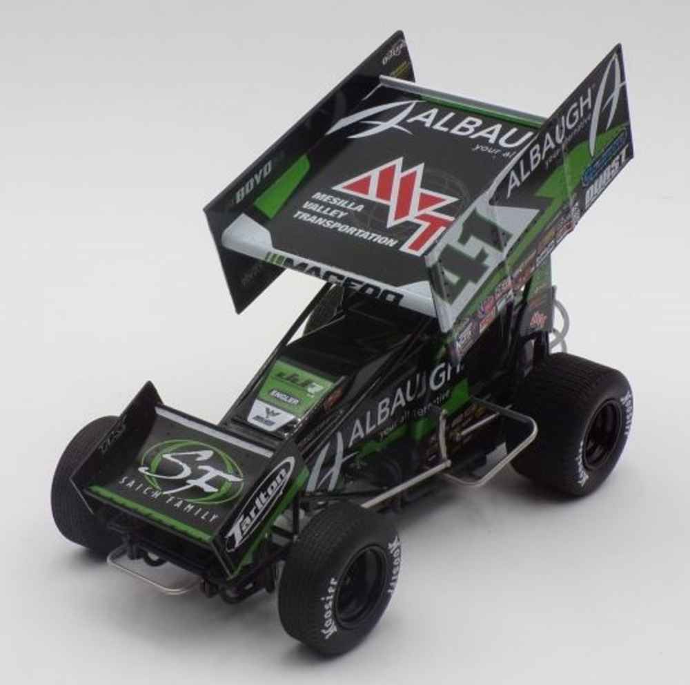 Carson Macedo - 2024 Jason Johnson Racing (JJR) #41 Sprint Car - 1:18 Scale Diecast Model - ACME