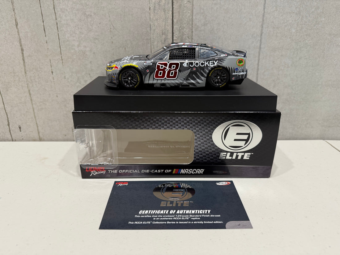 SHANE VAN GISBERGEN 2025 JOCKEY NEW ZEALAND 1:24 SCALE ELITE DIECAST