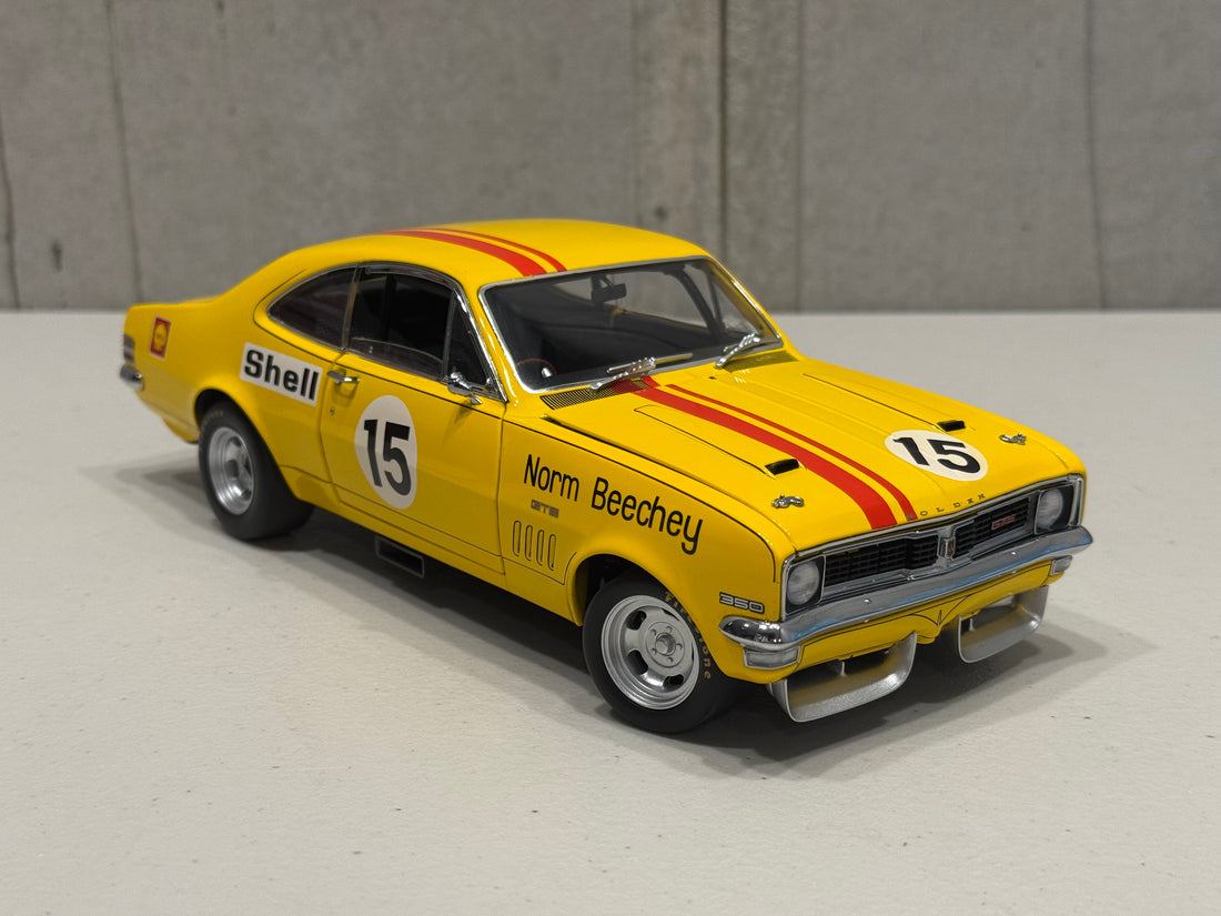 NORM BEECHEY - HOLDEN HT MONARO GTS - 1972 BATHURST AUSTRALIAN TOURING CAR CHAMPIONSHIP - 1:18 SCALE DIECAST MODEL