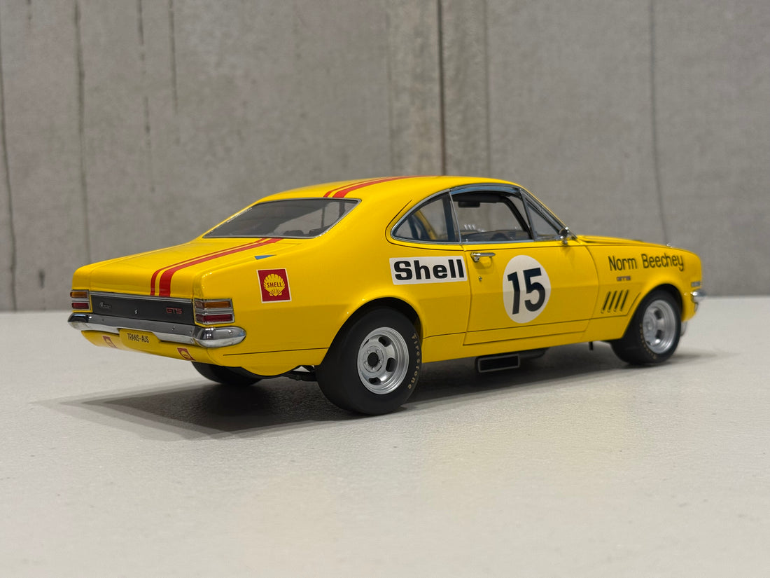 NORM BEECHEY - HOLDEN HT MONARO GTS - 1972 BATHURST AUSTRALIAN TOURING CAR CHAMPIONSHIP - 1:18 SCALE DIECAST MODEL