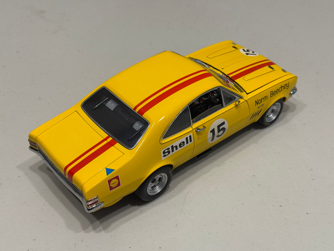 NORM BEECHEY - HOLDEN HT MONARO GTS - 1972 BATHURST AUSTRALIAN TOURING CAR CHAMPIONSHIP - 1:18 SCALE DIECAST MODEL