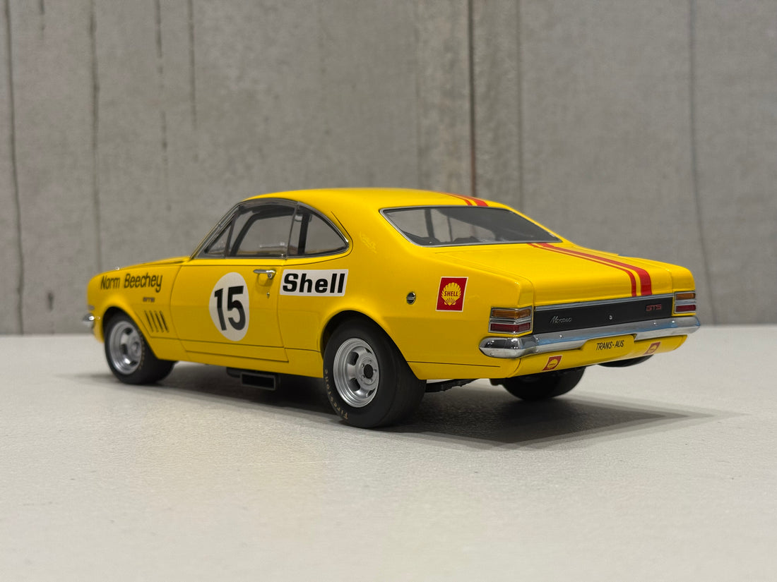 NORM BEECHEY - HOLDEN HT MONARO GTS - 1972 BATHURST AUSTRALIAN TOURING CAR CHAMPIONSHIP - 1:18 SCALE DIECAST MODEL