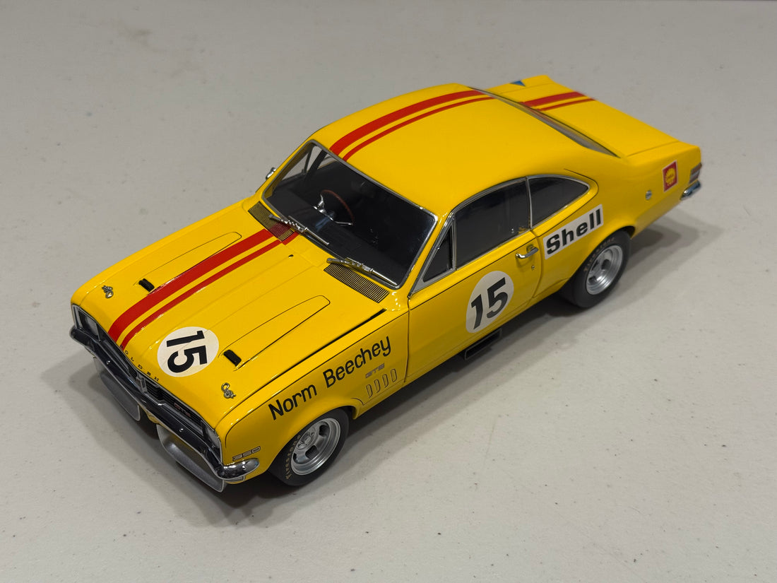 NORM BEECHEY - HOLDEN HT MONARO GTS - 1972 BATHURST AUSTRALIAN TOURING CAR CHAMPIONSHIP - 1:18 SCALE DIECAST MODEL