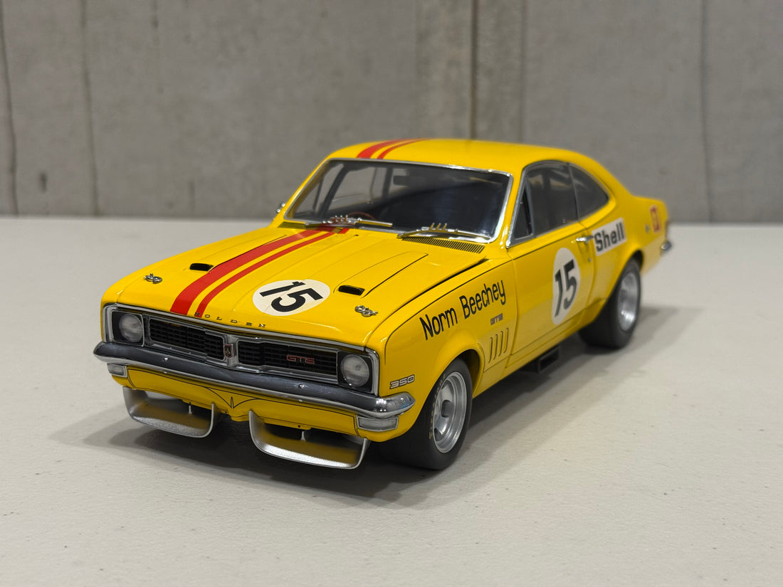 NORM BEECHEY - HOLDEN HT MONARO GTS - 1972 BATHURST AUSTRALIAN TOURING CAR CHAMPIONSHIP - 1:18 SCALE DIECAST MODEL