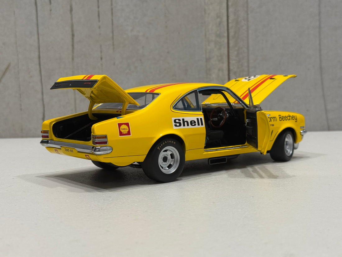 NORM BEECHEY - HOLDEN HT MONARO GTS - 1972 BATHURST AUSTRALIAN TOURING CAR CHAMPIONSHIP - 1:18 SCALE DIECAST MODEL