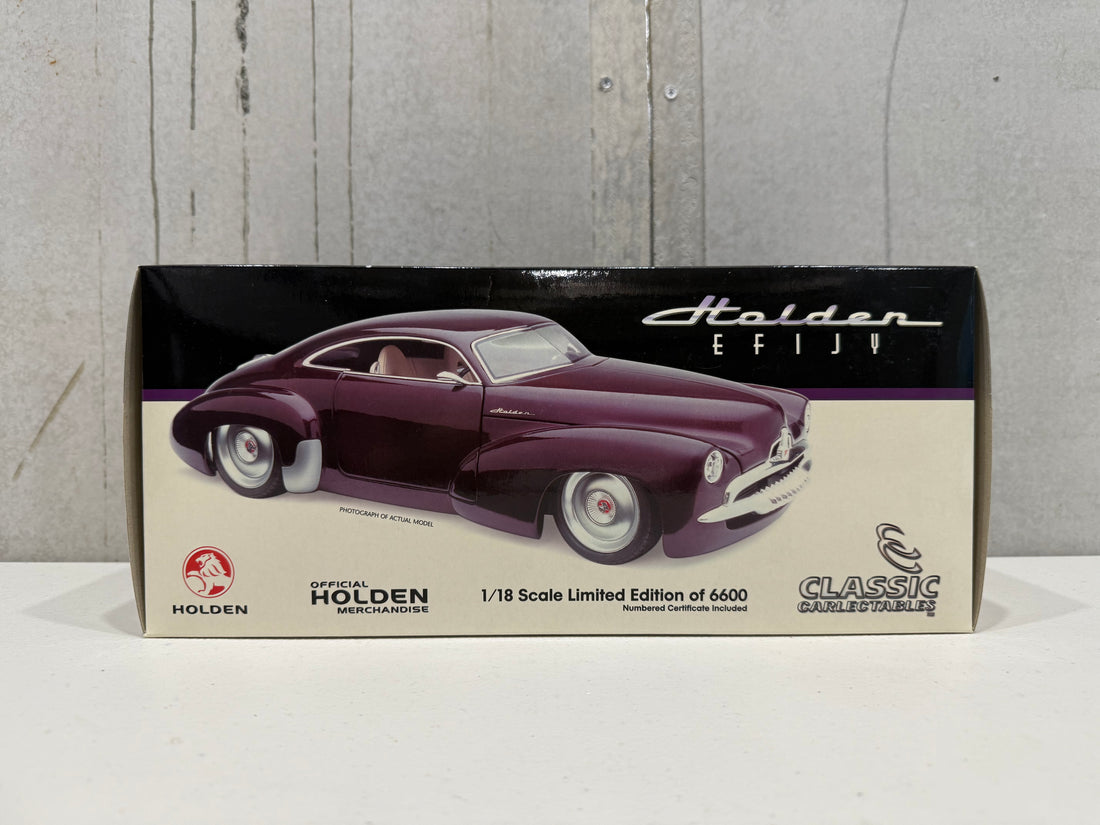 HOLDEN EFIJY - SOPARANO PURPLE V8 CONCEPT CAR - 1:18 SCALE DIECAST MODEL