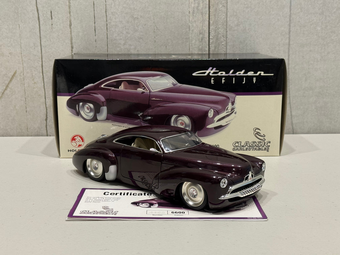 HOLDEN EFIJY - SOPARANO PURPLE V8 CONCEPT CAR - 1:18 SCALE DIECAST MODEL