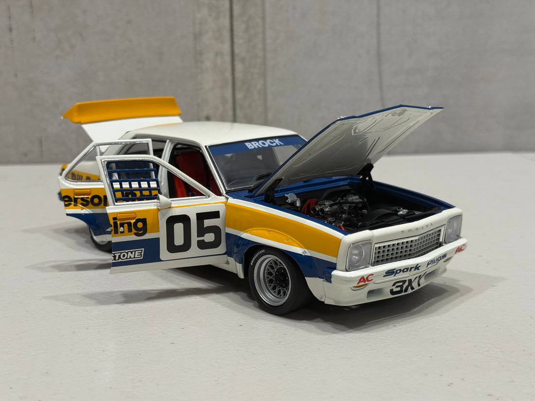 1977 PETER BROCK ATCC - HOLDEN LH L34 TORANA - 1:18 SCALE DIECAST MODEL