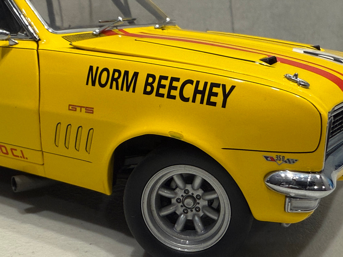 1970 ATCC WINNER - NORM BEECHEY - HOLDEN HT MONARO GTS - 1:18 SCALE DIECAST MODEL