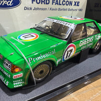 1983 BATHURST - DICK JOHNSON/ KEVIN BARTLET - GREENS TUF FORD XE FALCON - 1:18 SCALE DIECAST MODEL - AUTOart